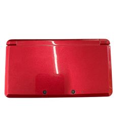 Nintendo 3DS 本体 フレアレッド 充電器付き - メルカリ