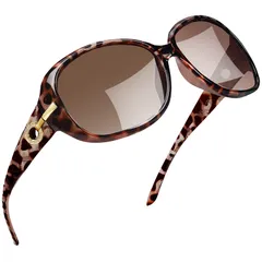 [Joopin] サングラス レディース 偏光 運転 uv400保護 uvカット 紫外線カット スポーツ 登山 釣り sunglasses for women(べっこう) 0のサムネイル