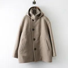 オーシバル オーチバル ORCIVAL メルトンウール フーデッド Pコート 1 ベージュ／アウター 羽織り アンカーボタン【2400015017280】のサムネイル