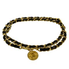 CHANEL vigntage チェーンベルト メダル ココマーク ゴールド - メルカリ