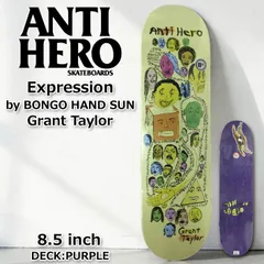 スケート デッキ ANTI HERO アンチヒーロー スケートボード [AN-4A] 8.5inch Chris Johanson Grant Tayloy クリス・ヨハンソン スケボー パーツ SKATE BOARD DECKのサムネイル