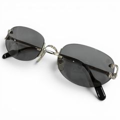 平本蓮着用】Cartier カルティエ リムレス サングラス CT0271S - メルカリ