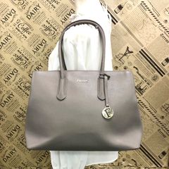 FURLA フルラ テッサトートバッグ ハンドバッグ グレージュ A4 本革