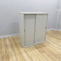 引き取り限定、配送できませんスチール製 カウンターキャビネット