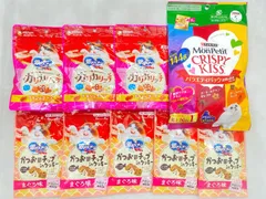 【新品】9個セット！銀のスプーン カリカリッチ クッキー モンプチ クリスピーキッス 成猫 ◆賞味期限 2026年10月のサムネイル