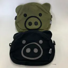 【新品・未使用】Drug Store's　ぶた　ショルダーバッグ　２色セット　ドラッグストアーズのサムネイル