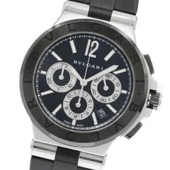 ブルガリ BVLGARI DG42SCCH ディアゴノ セラミック クロノグラフ デイト 自動巻き メンズ _965252のサムネイル