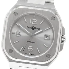 ベル＆ロス Bell＆Ross BR05A-GR-ST/SST BR05 グレースティール デイト 自動巻き メンズ 箱・保証書付き_969097のサムネイル