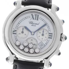 ショパール Chopard 28/8269-23 ハッピースポーツ 7Pダイヤ クロノグラフ クォーツ メンズ _967619のサムネイル