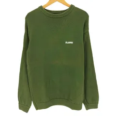 エクストララージ XLARGE 22AW STANDARD LOGO CREWNECK KNIT メンズ JPN：M のサムネイル