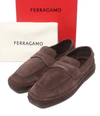 フェラガモ エスパドリーユローファー スエード 773043 レディース SIZE 7 FERRAGAMOのサムネイル