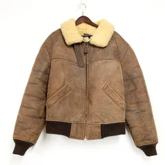 【現状渡し品】AVIREX アヴィレックス AC-17755 USA製 80S TYPE B-6 MOUTON FLIGHT JACKET ムートン フライト ジャケット アウター  【146-260106-ya-10-izu】のサムネイル