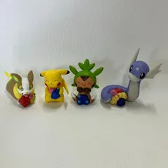 ポケモン まんぷくぱくぱくマスコット ピカチュウ ミニリュウ ハリマロン ワンパチ カプセルトイ ガチャガチャのサムネイル