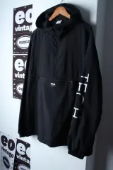 (2XL-3XL) FILA フィラ ジップアップ ウィンドブレーカー アウター ジャケット オーバーサイズ - H34109のサムネイル