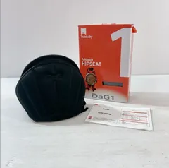 TeLasbaby  DaG1 ヒップシート ブラック 抱っこ紐 サブ抱っこ コンパクト 抱っこ補助具のサムネイル