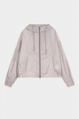 美品AMOMENTO HOOD SHIRRING JUMPER L - メルカリ