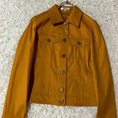 《良品》ofuon ジャケット イエローブラウン 38 カジュアル オシャレのサムネイル