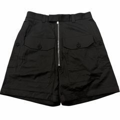 sacai Nylon Twill Shortsナイロンカーゴショートパンツ2黒 - メルカリ