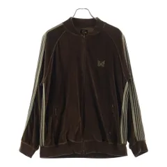 Needles (ニードルス) 22AW NARROW TRACK JACKET LQ234 ベロア トラックジャケット ブラウンのサムネイル