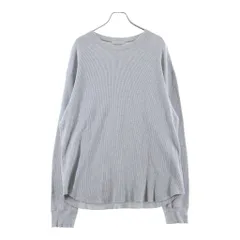 UNUSED (アンユーズド) 23AW LONG SLEEVE WAFFLE T-SHIRTS コットンワッフル 長袖クルーネックカットソー グレー US2368のサムネイル