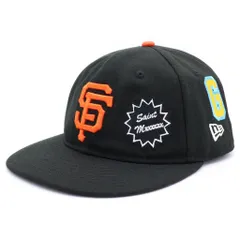 SAINT MICHAEL (セントマイケル) ×NEW ERA GIANTS NE_CAP 読売ジャイアンツ コラボキャップ SM-HR8-0000-C49 ブラックのサムネイル