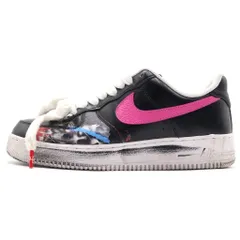 NIKE (ナイキ) ×PEACEMINUSONE Air Force 1 Low '07 Para-Noise 3.0 ピースマイナスワン エアフォース1 ローカットスニーカー シューズ ブラック US9.5/27.5cm AQ3692-004のサムネイル