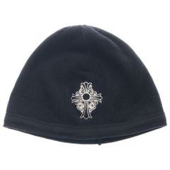 ジャンク品】Chrome Hearts クロス刺繍 ニット帽 サーマルビーニー