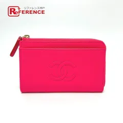 CHANEL シャネル コインケース フラグメントケース ジップ コンパクトウォレット AP4661 キャビアスキン ピンクのサムネイル