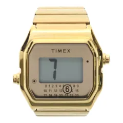 MM6 Maison Margiela (エムエムシックスメゾンマルジェラ) MM6×TIMEX T80 SS/QZ ステンレス クォーツ 電池式 リングウォッチ 時計 デジタル文字盤 ゴールドのサムネイル