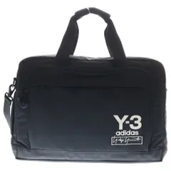 Y-3 (ワイスリー) WEEKENDER ロゴ刺繍 ナイロン ブリーフケース ビジネスバッグ ハンドバッグ ショルダーバッグ ブラック FH9246のサムネイル