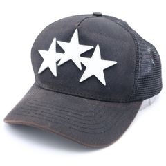 新品AMIRI スターパッチ メッシュキャップ ブラック - メルカリ