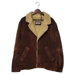 【現状渡し品】schott ショット BOA LINER SUEDE RANCH JACKET ボアライナー スエード ランチジャケット 茶タグ USA製 アウター 【146-251118-as-07-izu】のサムネイル
