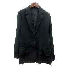 ロートレアモン LAUTREAMONT iDEAL テーラードジャケット シングル 2 M 黒 ブラック /MNのサムネイル