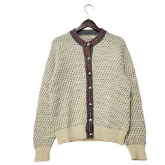 【中古品】L.L.Bean エルエルビーン BIRD’S EYE TYROLEAN CARDIGAN バーズアイ チロリアン カーディガン USA製 【146-251104-as-07-izu】のサムネイル