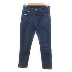 グローブ grove パンツ デニム ジーンズ ストレッチ ウォッシュ加工 M 青 インディゴブルー /MSのサムネイル