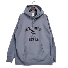 【中古品】HOUSTON ヒューストン × DISNEY ディズニー MICKEY MOUSE HEAVY WEIGHT PARKA ミッキーマウス ヘビーウェイト パーカー 長袖 トップス 【145-251014-as-15-izu】のサムネイル