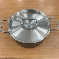 フィスラー　両手鍋　アダマント　シチューポット　25㎝　Fissler ガス火　IH対応　蓋　平塚店-1Kのサムネイル