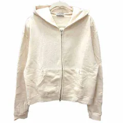 レイビームス Ray Beams High Basic パーカー スウェット ジップアップ 長袖 白 オフホワイト /YKのサムネイル