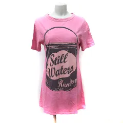 キャンディストリッパー Candy Stripper Tシャツワンピース ミニ 半袖 2 M ピンク /YIのサムネイル