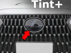 Tint+カット済み エンブレム スモークフィルム(スモーク20％) レクサスNX 20系 NX250/NX450h/NX350h/NX350 AAZA20/AAZH26/AAZA25/AAZH20/TAZA25/AAZH25 NX 20のサムネイル