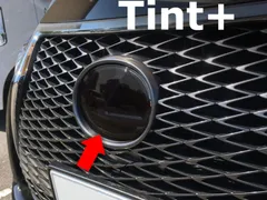 Tint+再利用できる レクサスNX 10系 エンブレム スモークフィルム(ブラックスモーク5％ フロントのみ)NX200t/NX300/NX300h AGZ10/AGZ15/AYZ10/AYZ15 前期/後期のサムネイル