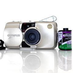 OLYMPUS μ mju 70 DELUXE コンパクト フィルムカメラ - メルカリ