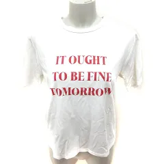 ノエラ Noela Tシャツ カットソー Uネック 半袖 F アイボリー /RTのサムネイル