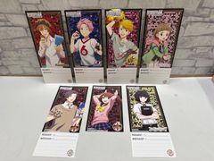 [Q7-98]◎ 아이돌 마스터 SideM 메시지 카드 7장 세트 중고