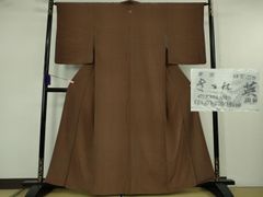 平和屋着物＃男性 羽織 紬地 涅色 正絹 逸品 CABF9083in - メルカリ