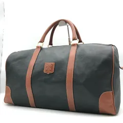 CELINE　セリーヌ　ボストンバッグ　レザー　ブラック×ブラウン系　2535のサムネイル