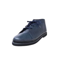 ISSEY MIYAKE 80's Brush Tag Lace-up Leather Sneakers