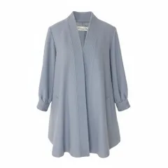 Eg8 Christian Dior クリスチャンディオール ガウンコート ロングコート サイズ11 ライトブルー アルパカ100％ レディース 女性用o07tのサムネイル