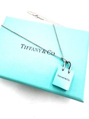 美品✨ティファニー ブルーエナメル ショッパー バッグ ネックレス