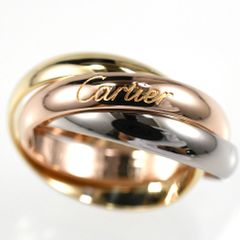Cartier カルティエ トリニティリング 現行モデル SM 3連リング K18